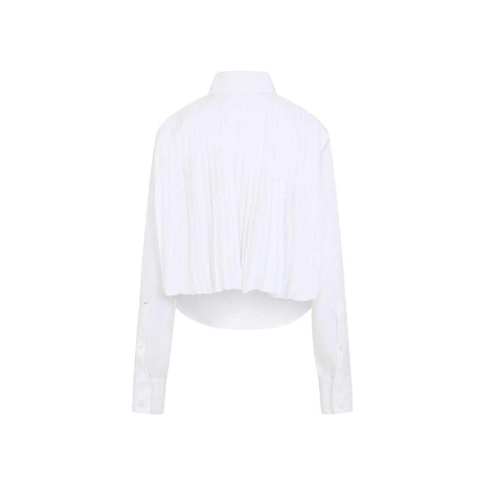 White Regular Solid Shirt 2