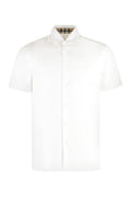 White Regular Solid Shirt 1