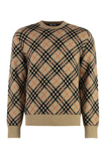 Beige Crew Neck Sweater 1