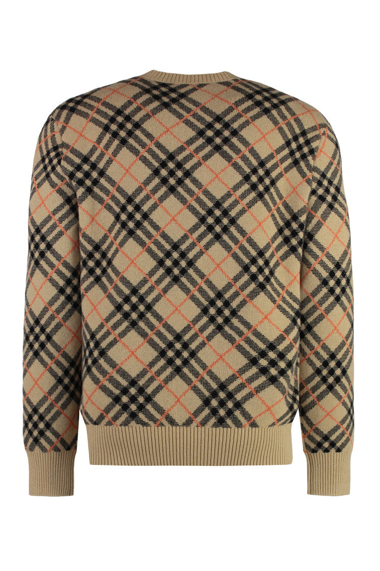 Beige Crew Neck Sweater 2