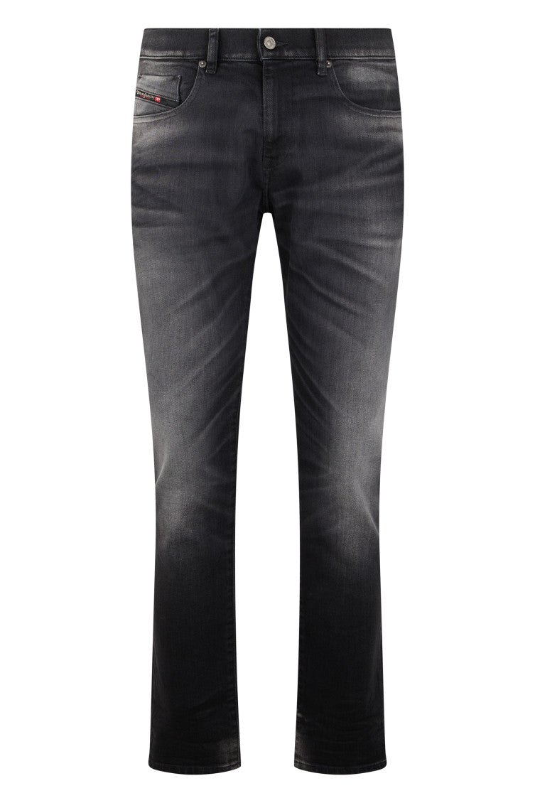Black Mid Rise Jeans 1