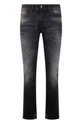Black Mid Rise Jeans 1
