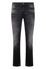 Black Mid Rise Jeans 1