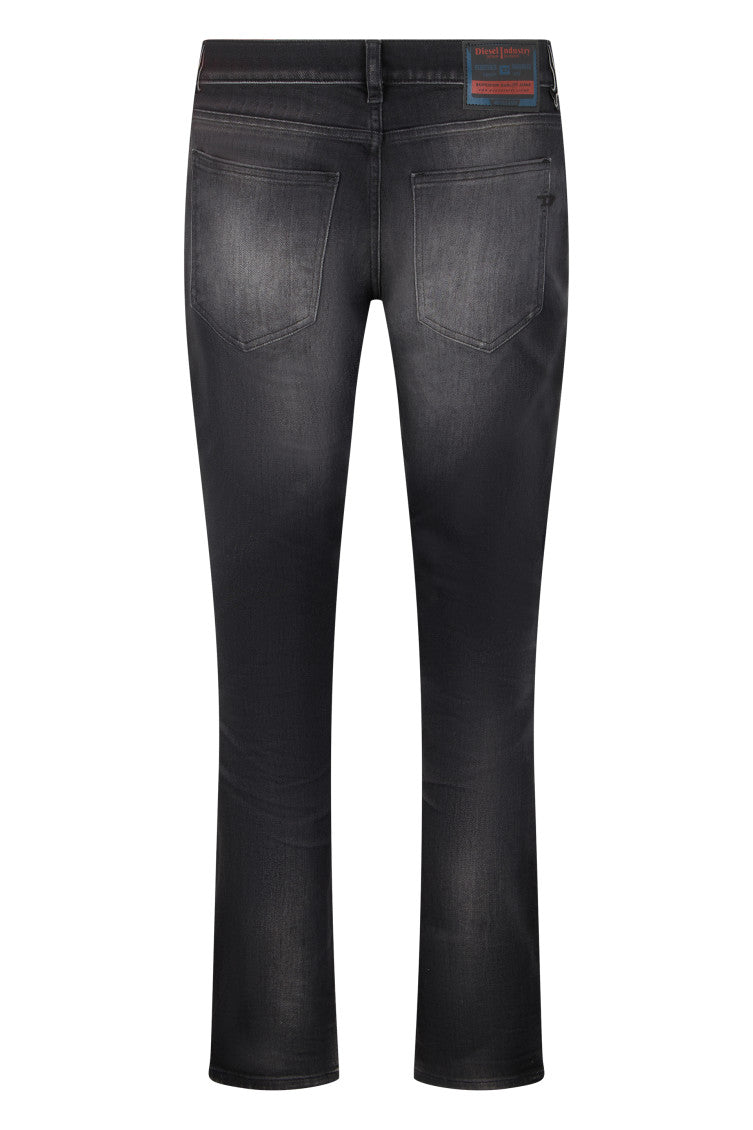 Black Mid Rise Jeans 2