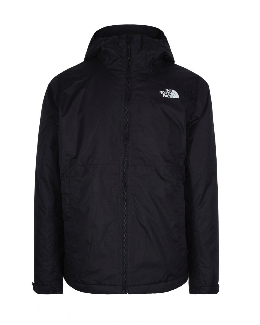 Black Logo Hood Jacket 1