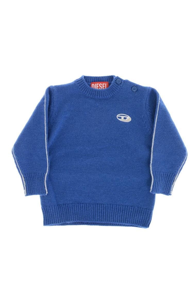 Babies Blue Logo Sweaters 1