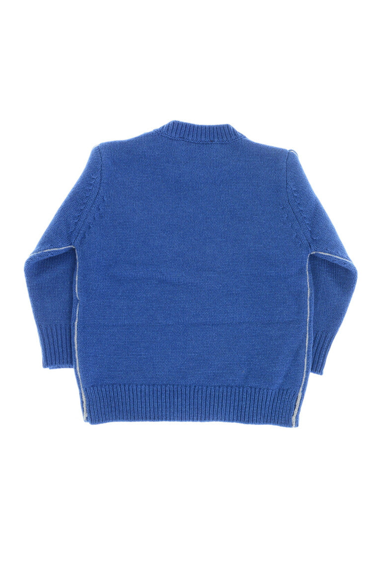 Babies Blue Logo Sweaters 2
