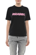 Black Logo Crew Neck T-Shirt 1