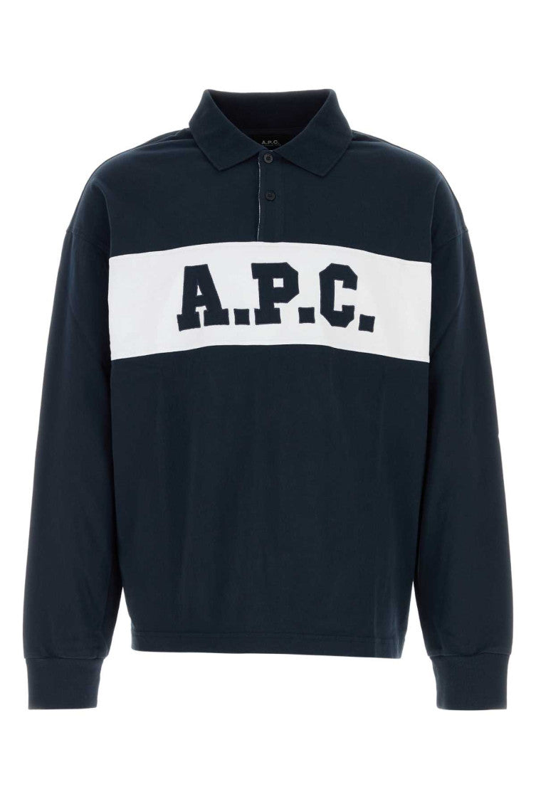 Navy Blue Logo Polo 1