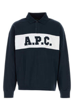 Navy Blue Logo Polo 1