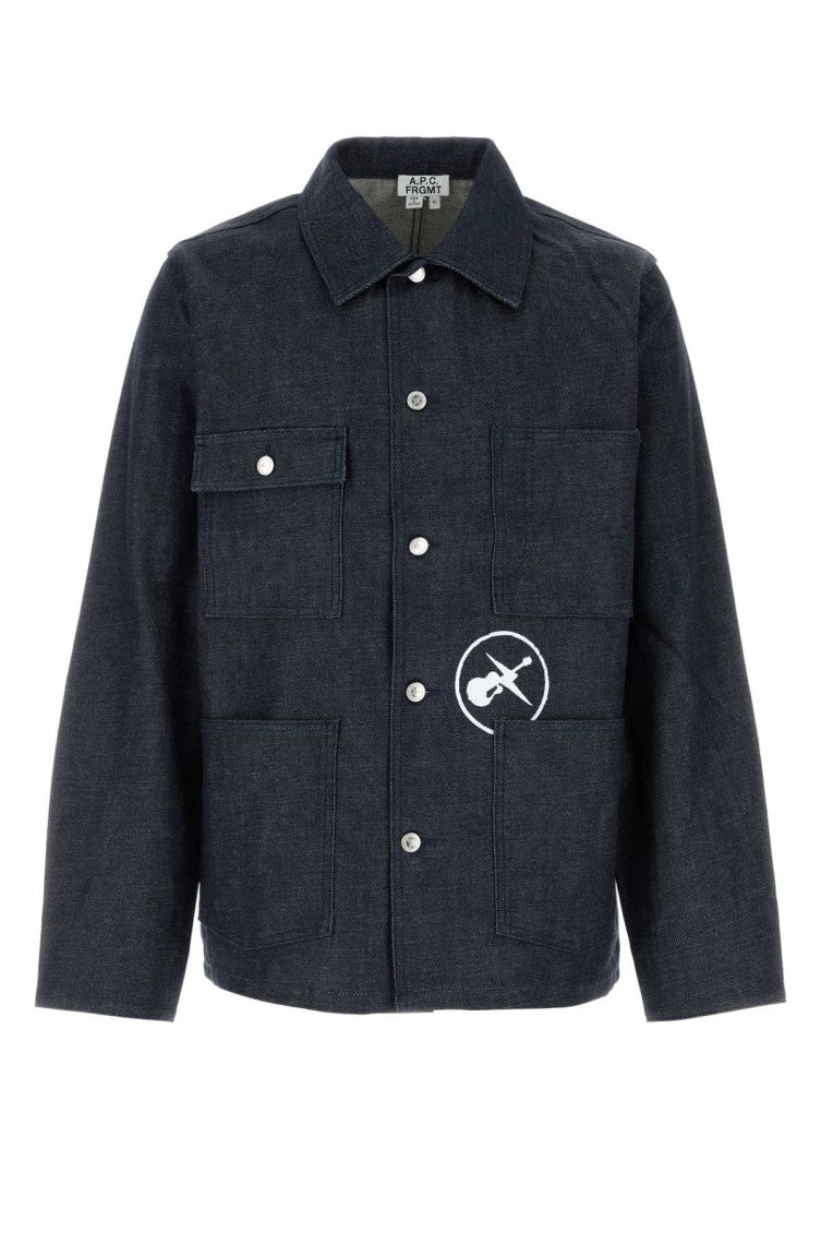 Dark Blue Regular Jacket 1