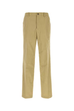 Khaki Flat Front Pants 1