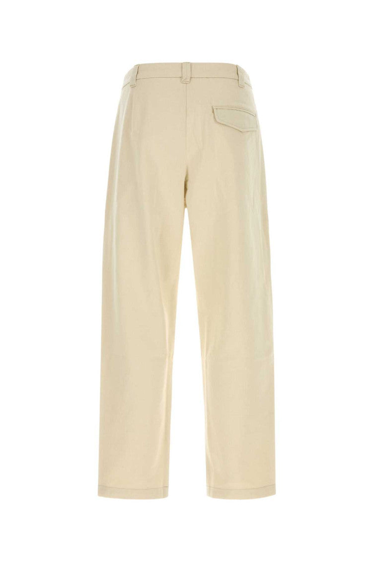 Light Beige Pleated Pants 2