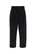 Black Relaxed Pleated Pants 1