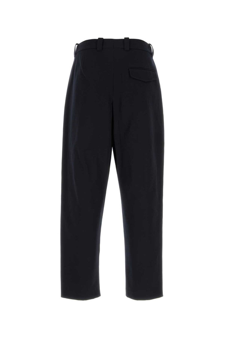 Black Relaxed Pleated Pants 2