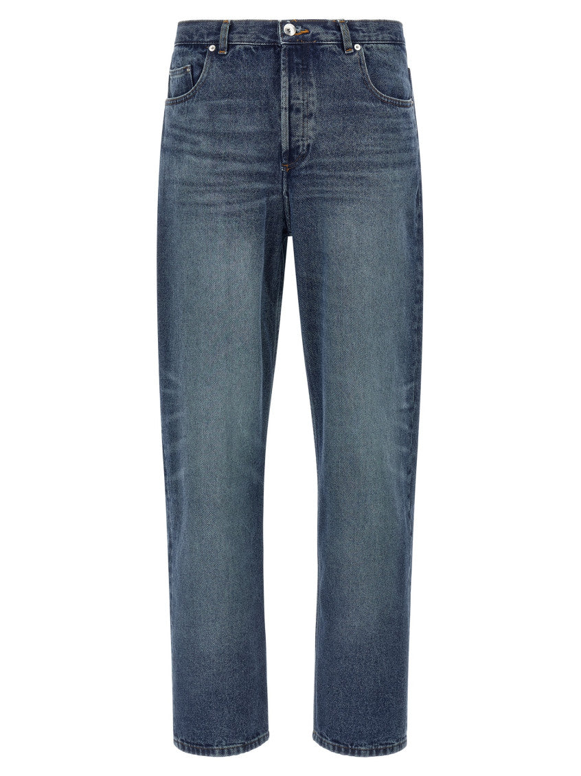 Blue Low Rise Jeans 1