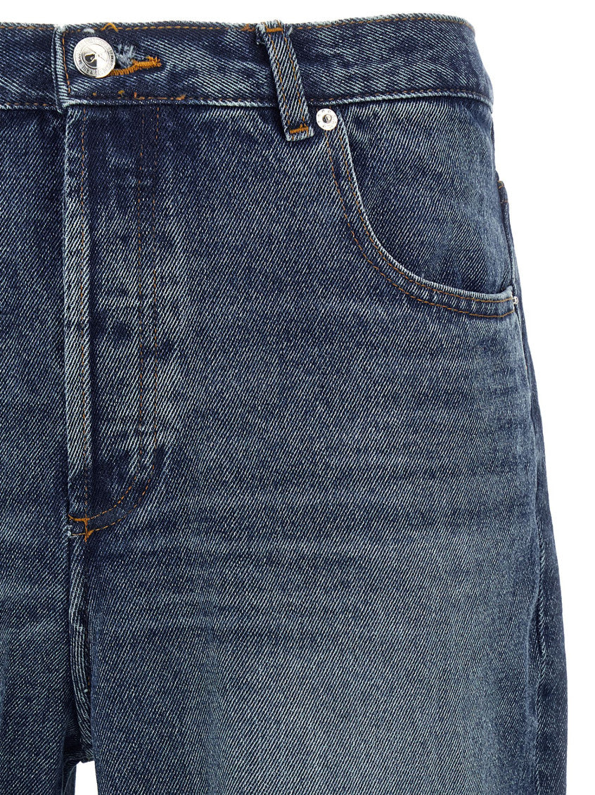 Blue Low Rise Jeans 3