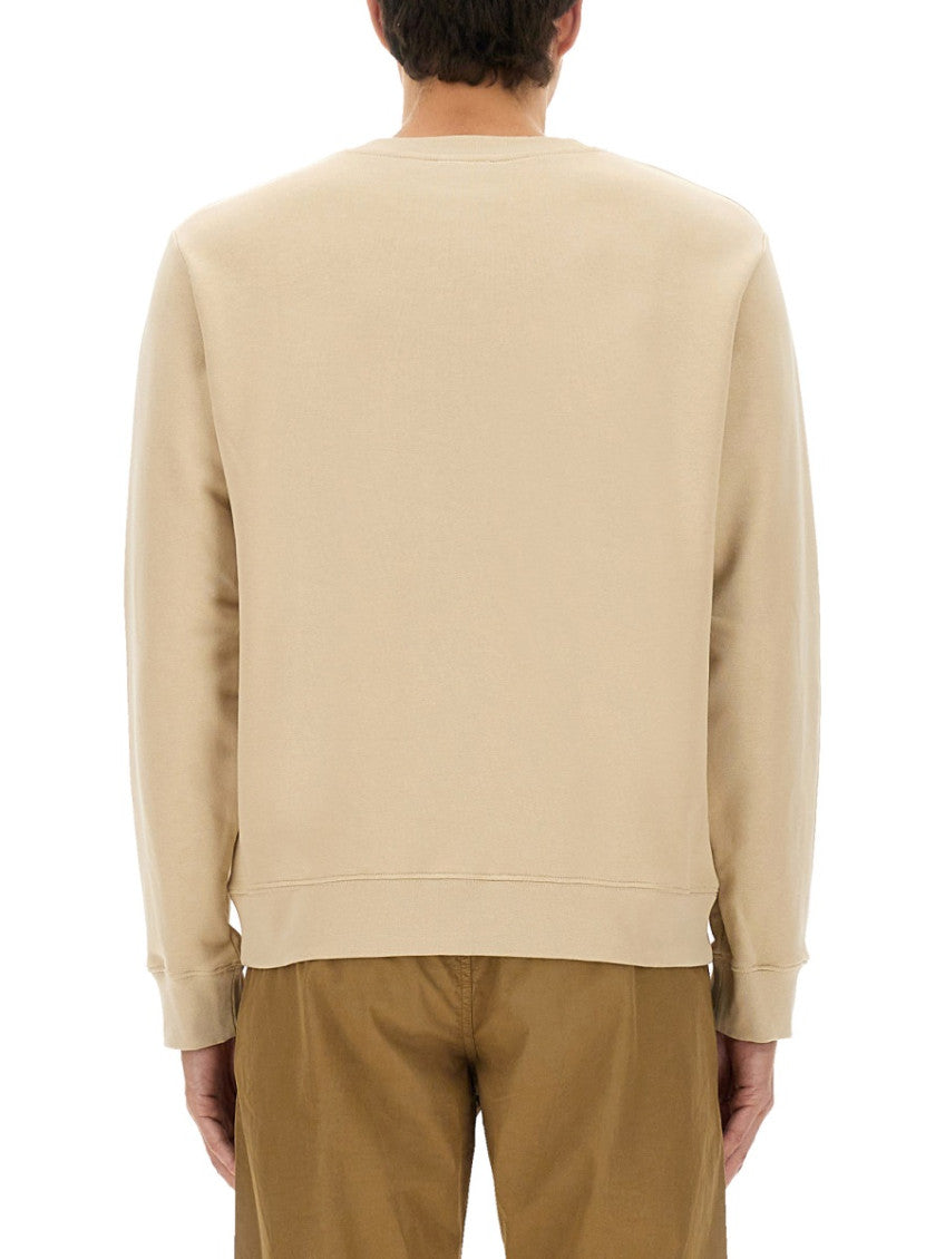 Light Beige Logo Sweatshirt 3