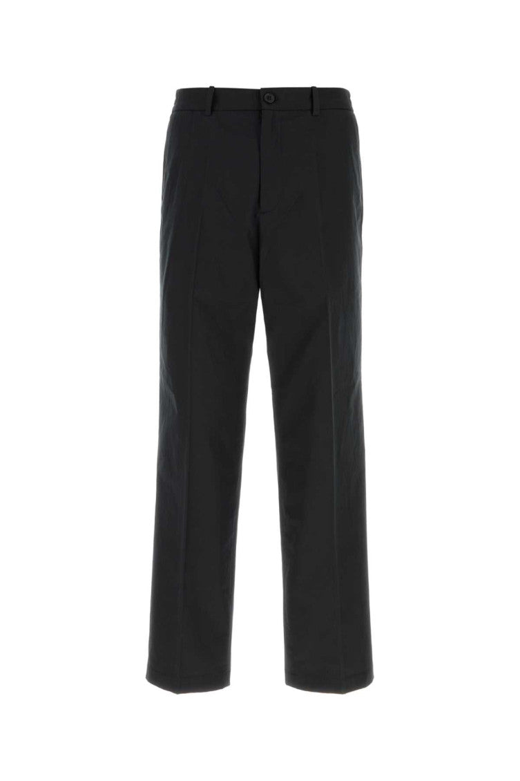 Black Flat Front Pants 1