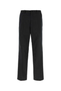Black Flat Front Pants 1