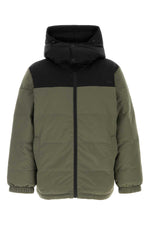 Olive Color Block Jacket 1
