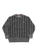 Kids Grey Knitted Sweater 1