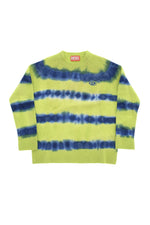 Kids Green Tie-Dye Sweater 1