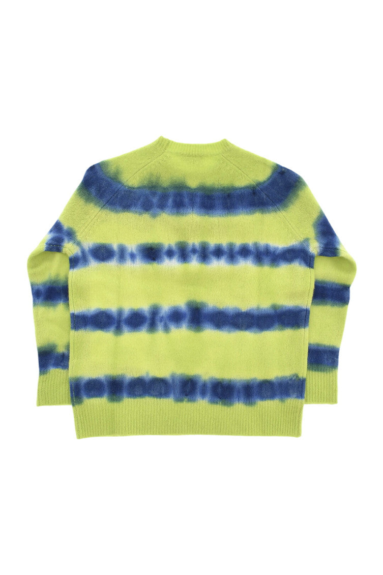 Kids Green Tie-Dye Sweater 2