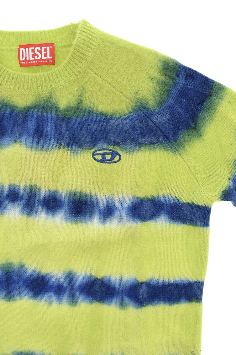 Kids Green Tie-Dye Sweater 3