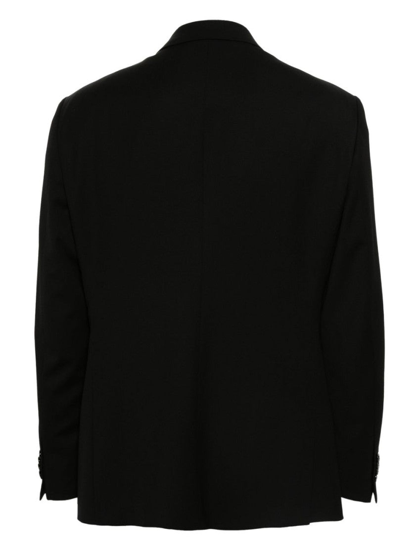 Black Double-breasted Suit 2