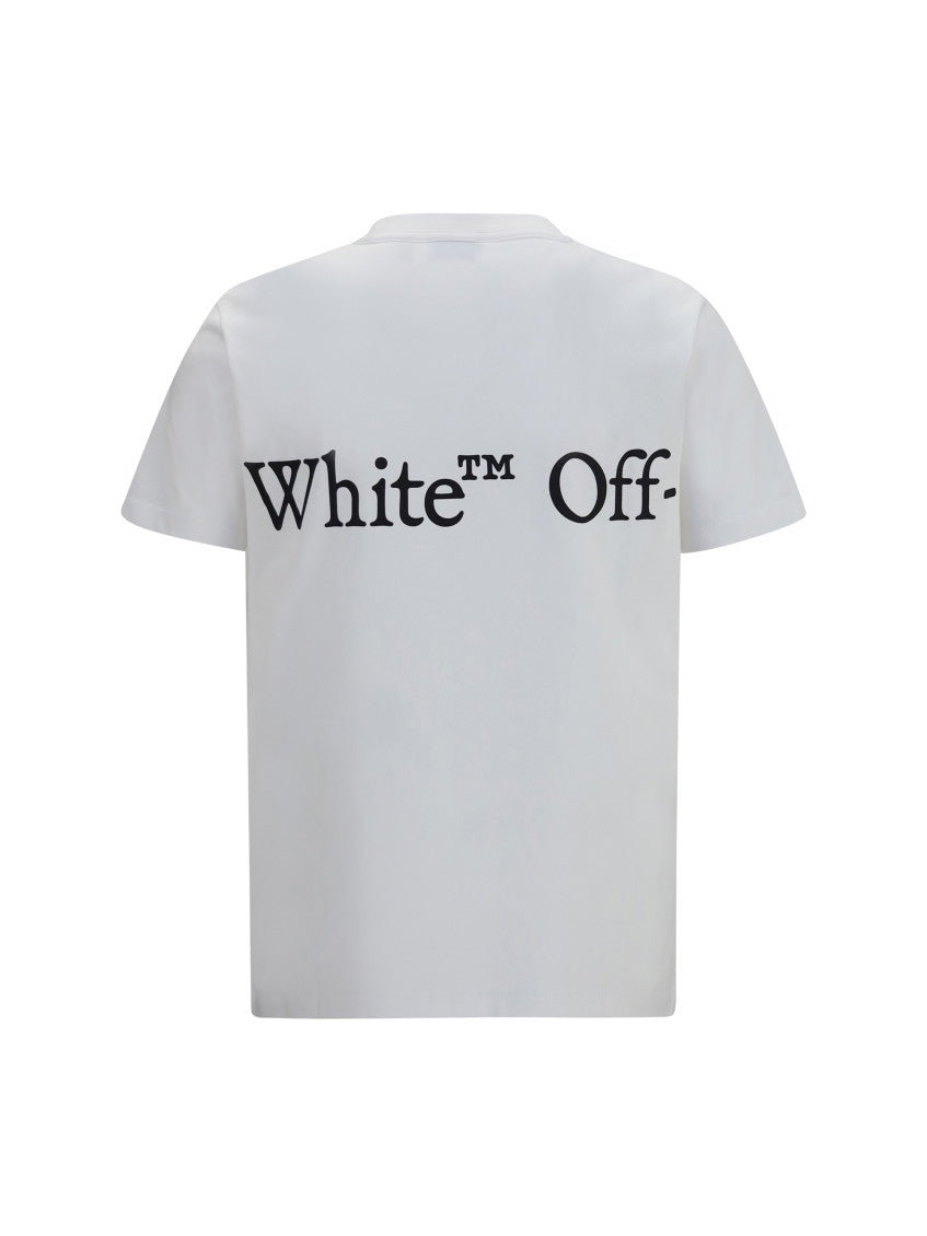 White Crew Neck T-Shirt 2