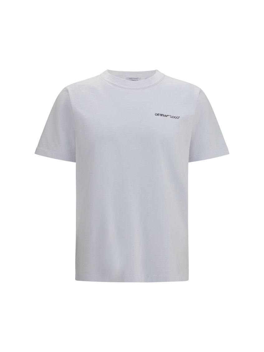 White Crew Neck T-Shirt 1