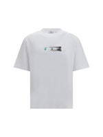 White Graphic Logo T-Shirt 1