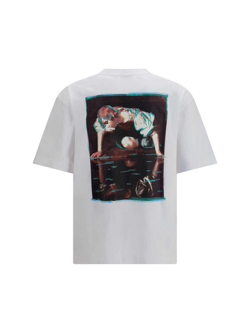 White Graphic Logo T-Shirt 2