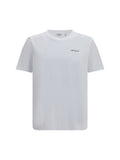 White Logo Print T-Shirt 1