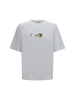 White Graphic Logo T-Shirt 1