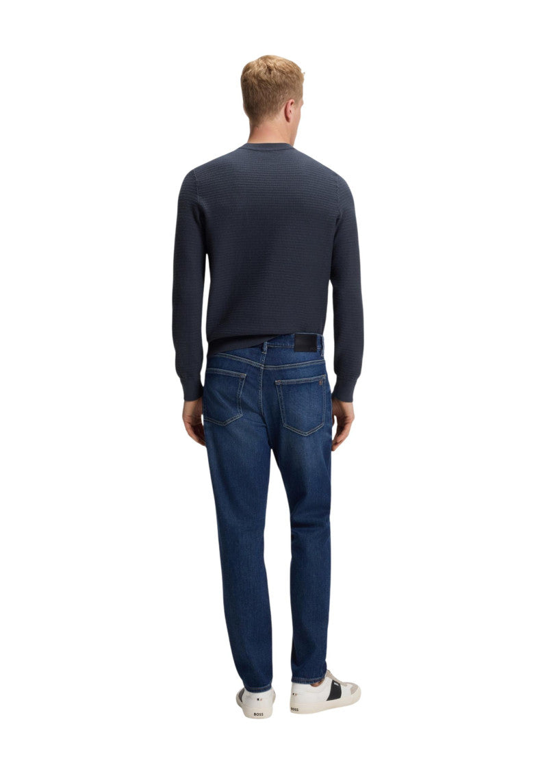 Dark Blue Logo Sweater 4