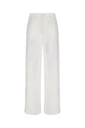 Off White Straight Mid Rise Jeans 1