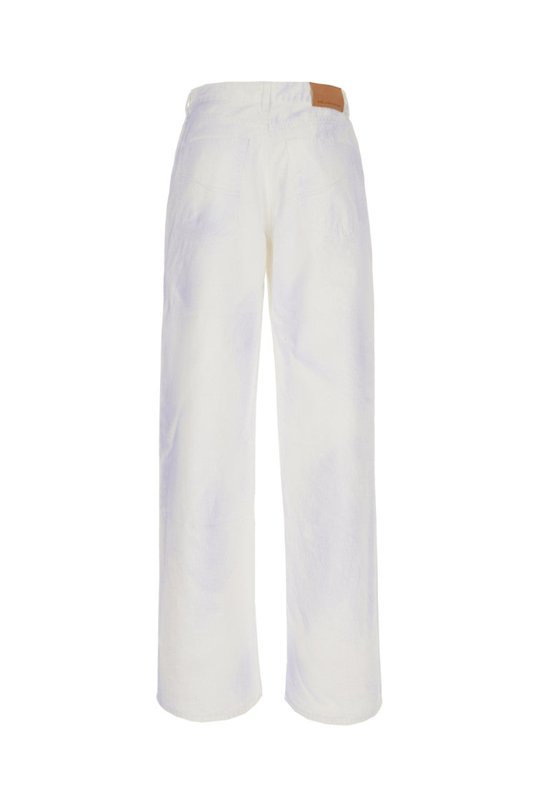 Off White Straight Mid Rise Jeans 2