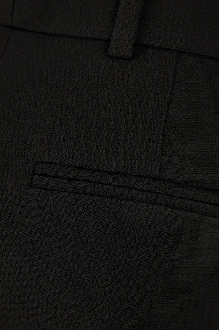 Black Relaxed Pleated Pants 3
