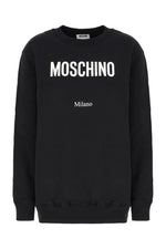Black Logo Crew Neck Sweatshirt 1
