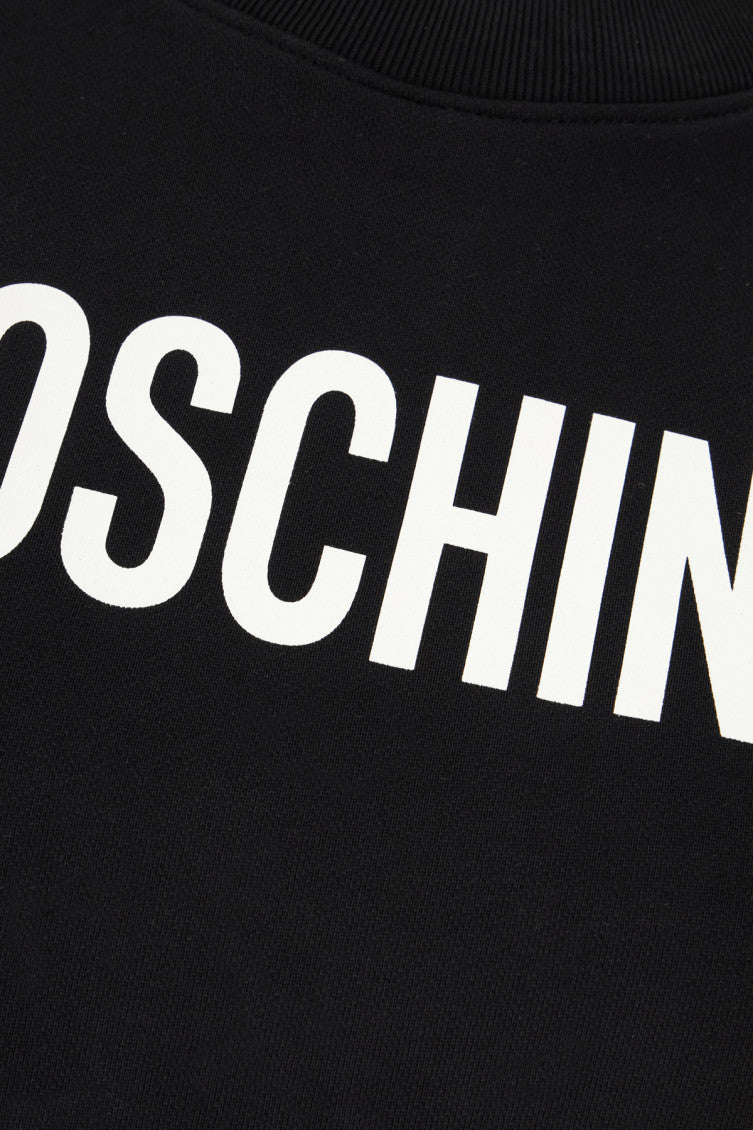 Black Logo Crew Neck Sweatshirt 3