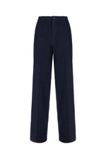 Navy Blue Straight High Rise Jeans 1