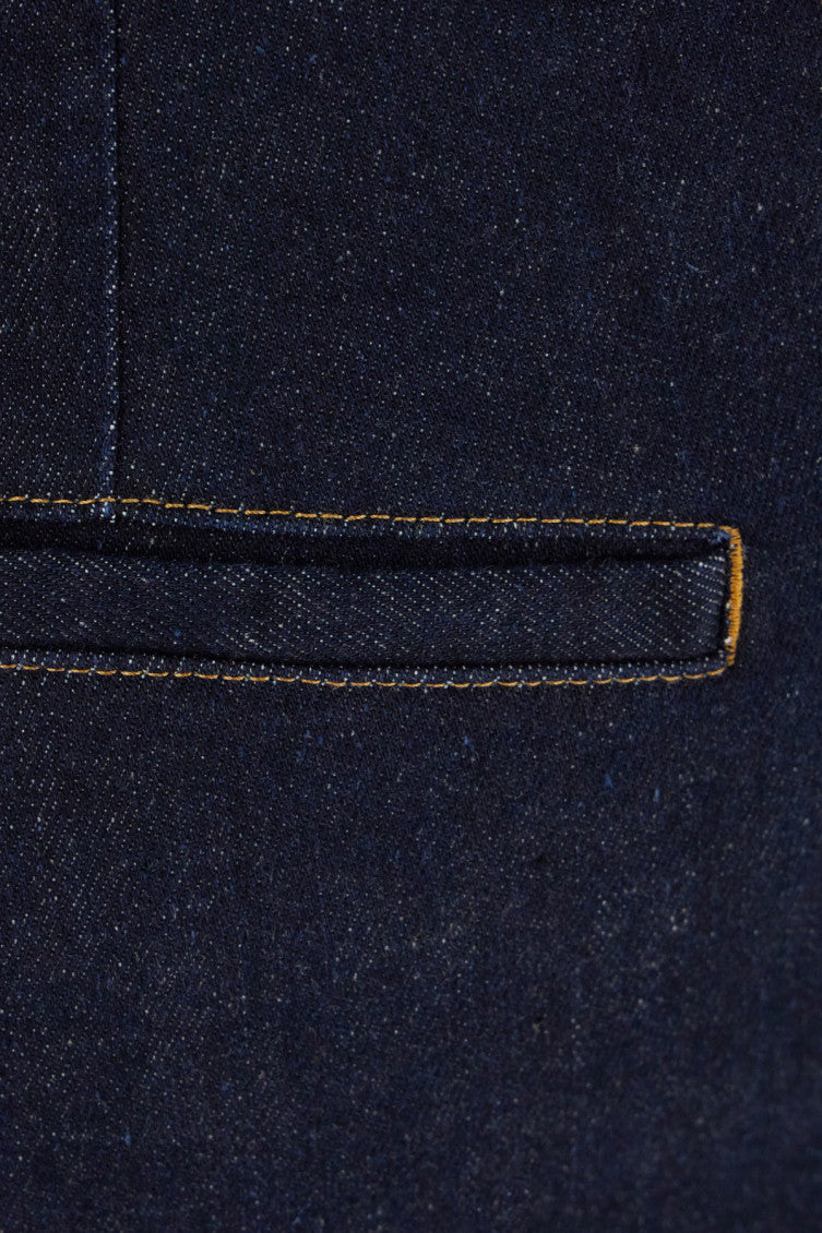 Navy Blue Straight High Rise Jeans 3