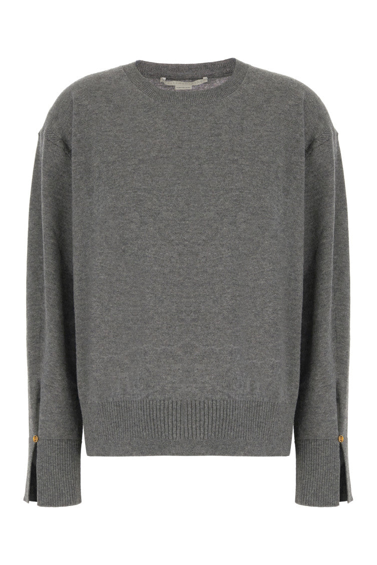 Grey Crew Neck Sweater 1