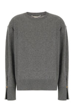 Grey Crew Neck Sweater 1