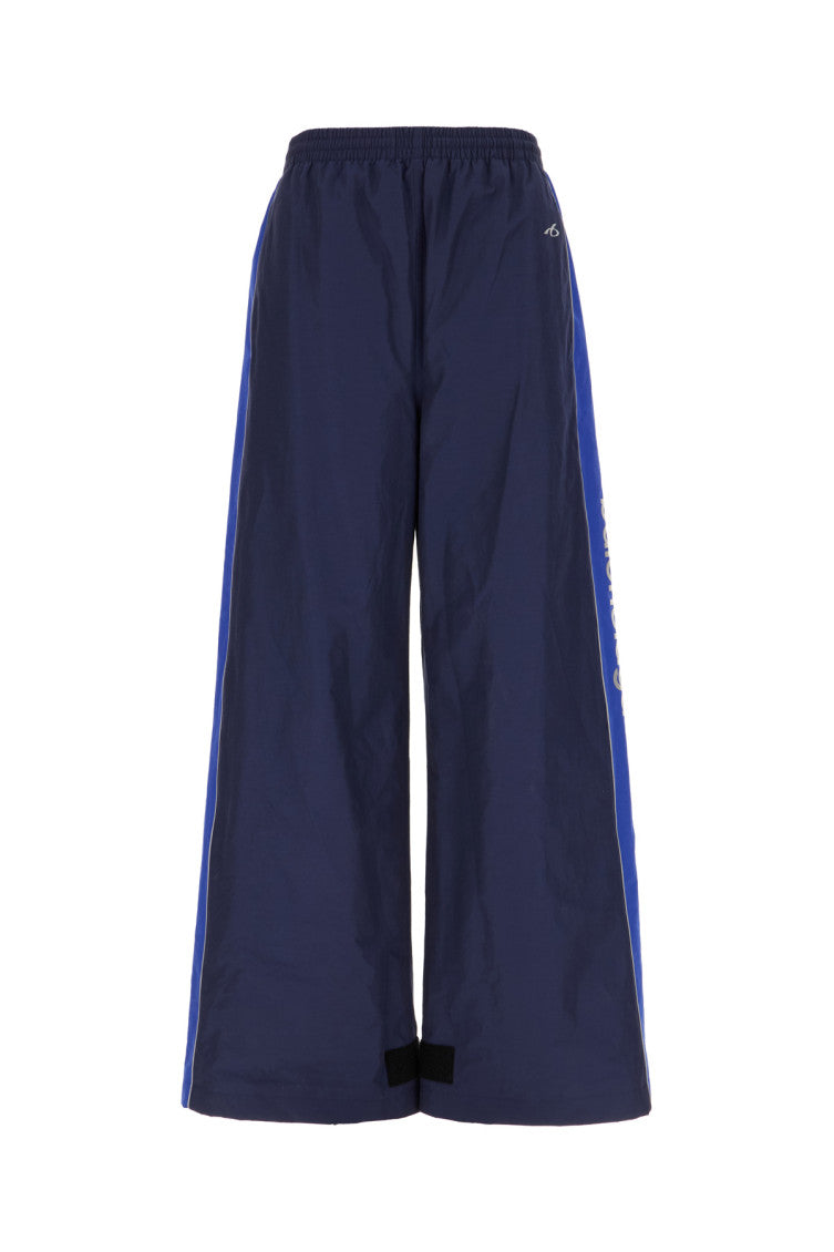 Dark Navy Loose Elasticated Pants 1