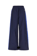 Dark Navy Loose Elasticated Pants 1