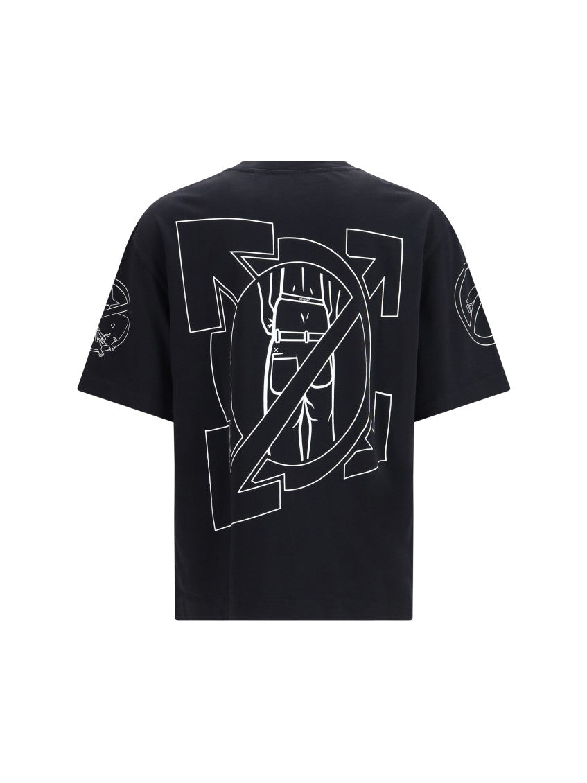 Black Crew Neck T-Shirt 2
