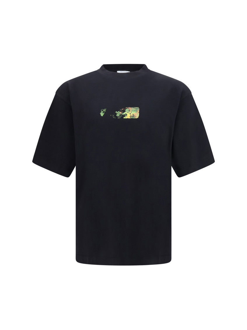 Black Crew Neck T-Shirt 1